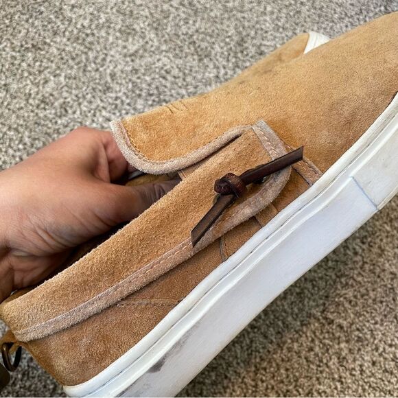 Clear Weather (Lakota) Honey Suede Men’s Loafers Size 10 - Picture 9 of 10